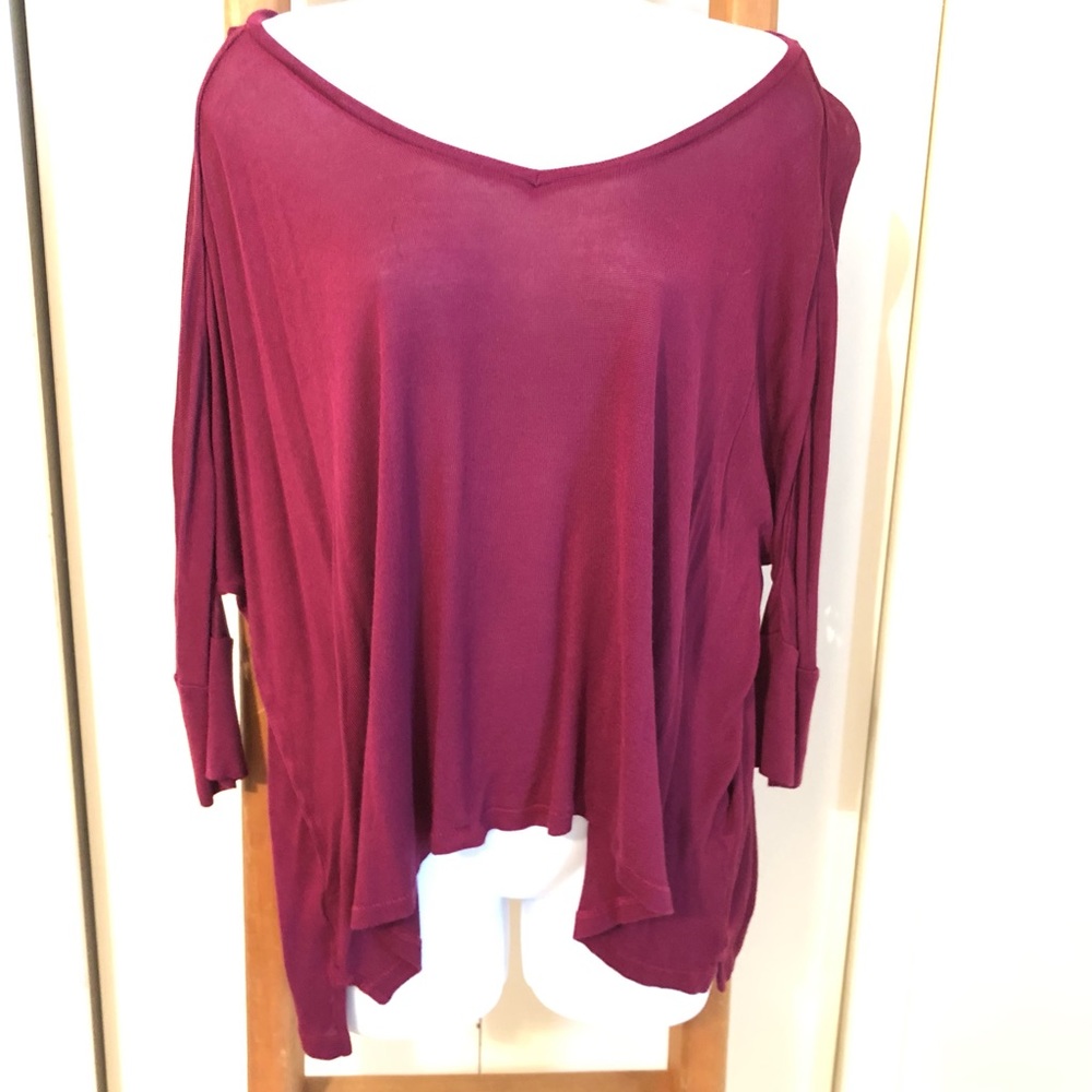 Ann Taylor swing dolman type sleeve top